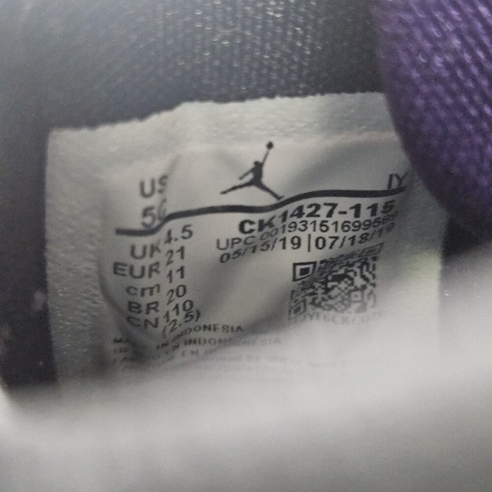 Nike Air Jordan B'Loyal Infant 5C CK1427-115 - Picture 6 of 6